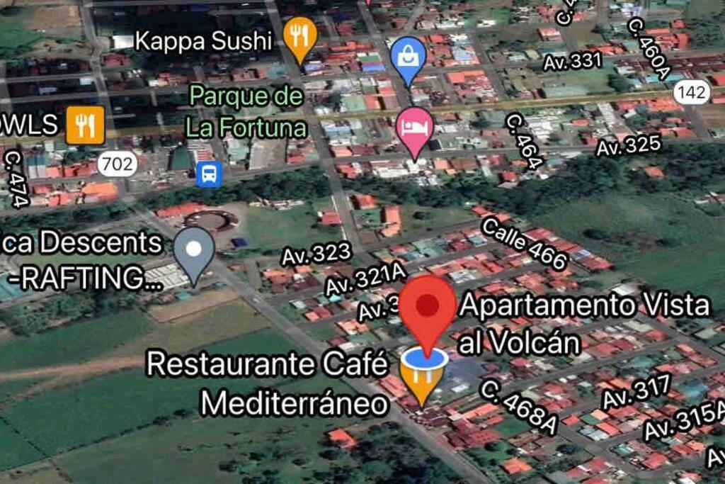 La FortunaApartamento Vista Al Arenal公寓 外观 照片